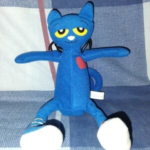 Blue Pete The Cat Plush Toy